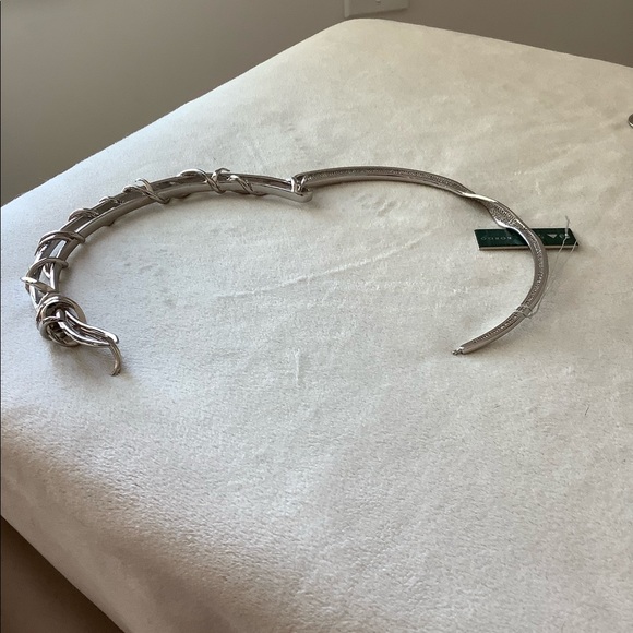 Eddie Borgo Barbed Wire and Pave Crystal Choker - Picture 3 of 5